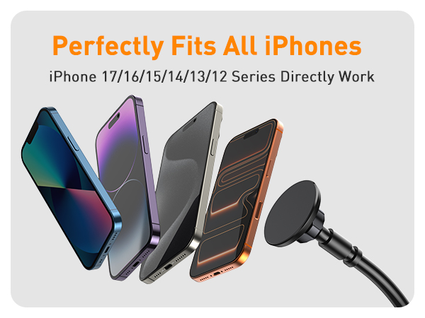 Magnetic Gooseneck Phone Holder Mount