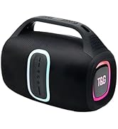T&amp;G Portable Bluetooth Speaker, Wireless 30W Stereo with Deep Bass, IPX4 Waterproof, 24H Playtime...