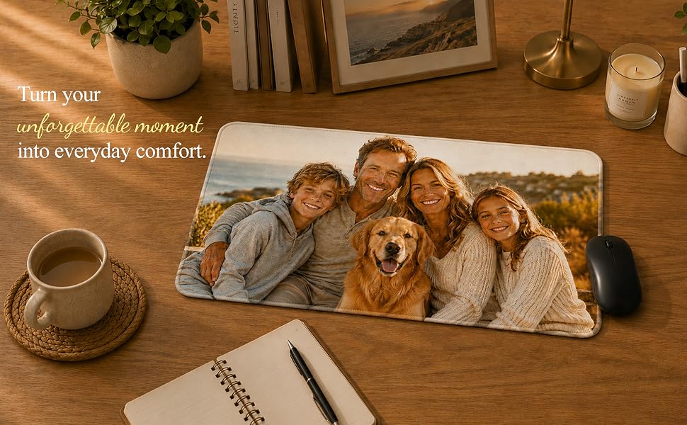personalized desk mat