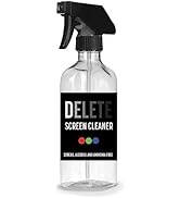 Delete Screen Cleaner 16oz Spray Bottle | Premium Streak-Free, Alcohol &amp; Ammonia-Free Solution fo...