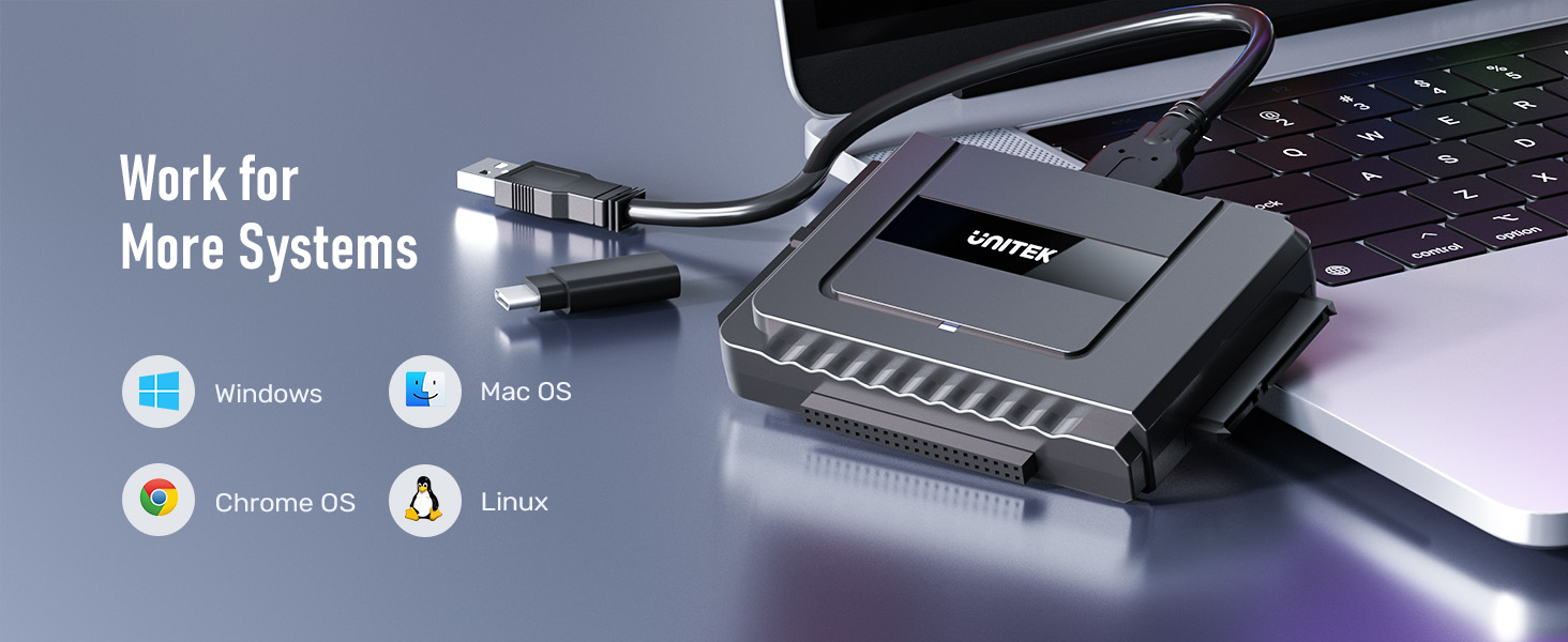 USB C to SATA IDE Adapter