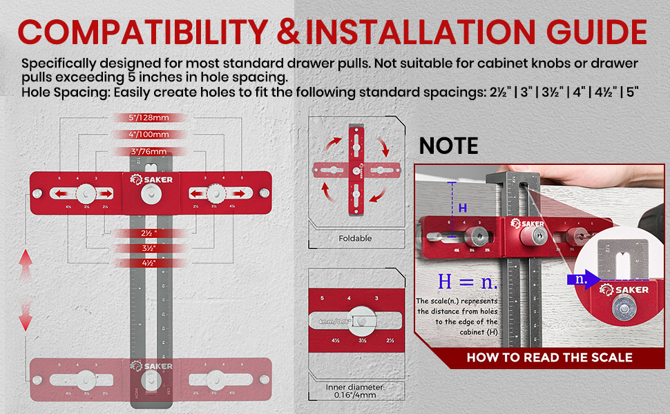 cabinet hardware jig