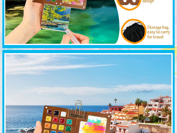 pocket watercolor travel set