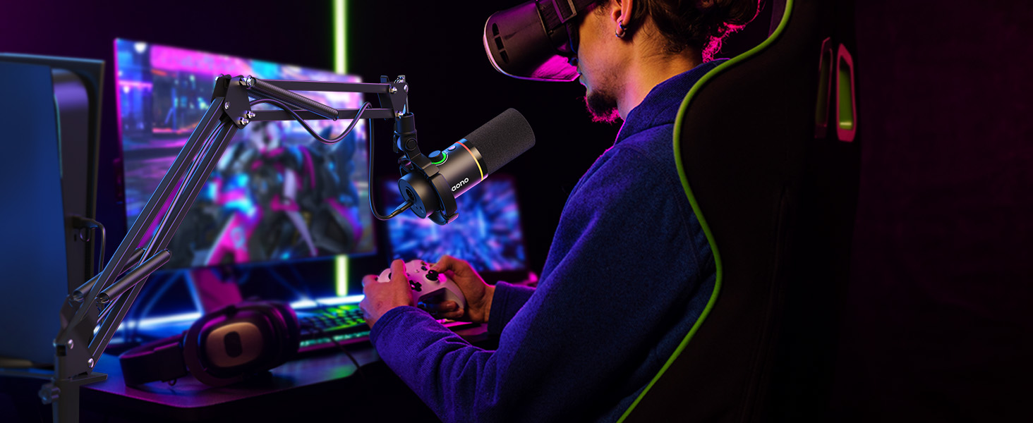 MAONO USB A&amp;C 2 in 1 microphone cable