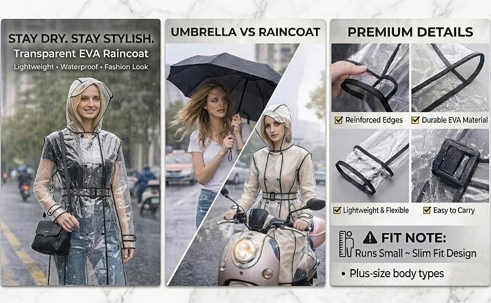 raincoat details