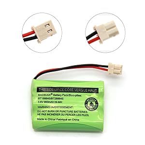 3.6V 900mAh Ni-MH Battery