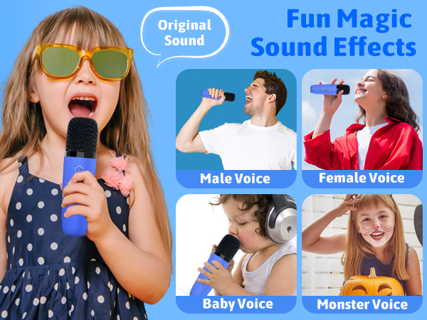 singing machine microphone for adults and kids,birthday gifts for 3 4 5 6 7 8 9 10 11 year old boys