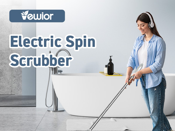 electric spin scrubber