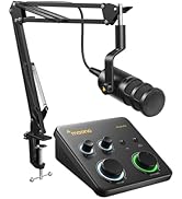 MAONO USB Audio Interface for PC: Interface with XLR Input 24-bit/192kHz Routing Software LOOPBAC...