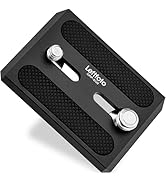 Leftfoto Camera Tripod Quick Release Plate for Sachtler Fluid Heads(FSB6T, FSB8T, FSB10T,14II,DV1...