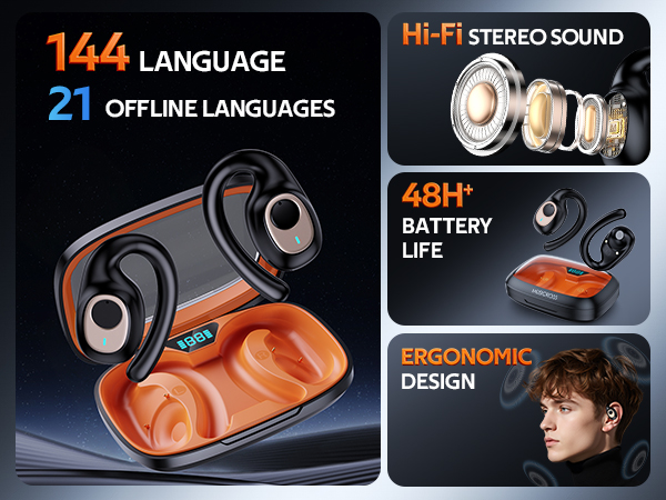 translation earbuds translation earbuds real time open ear earbuds wireless earbuds