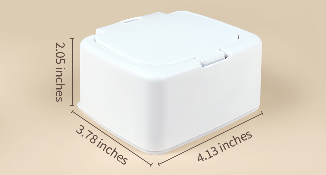 Push-button storage box