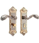 Natudeco Lever Door Lock Set European Style Door Handle Lever Door Handle with Keys European Styl...