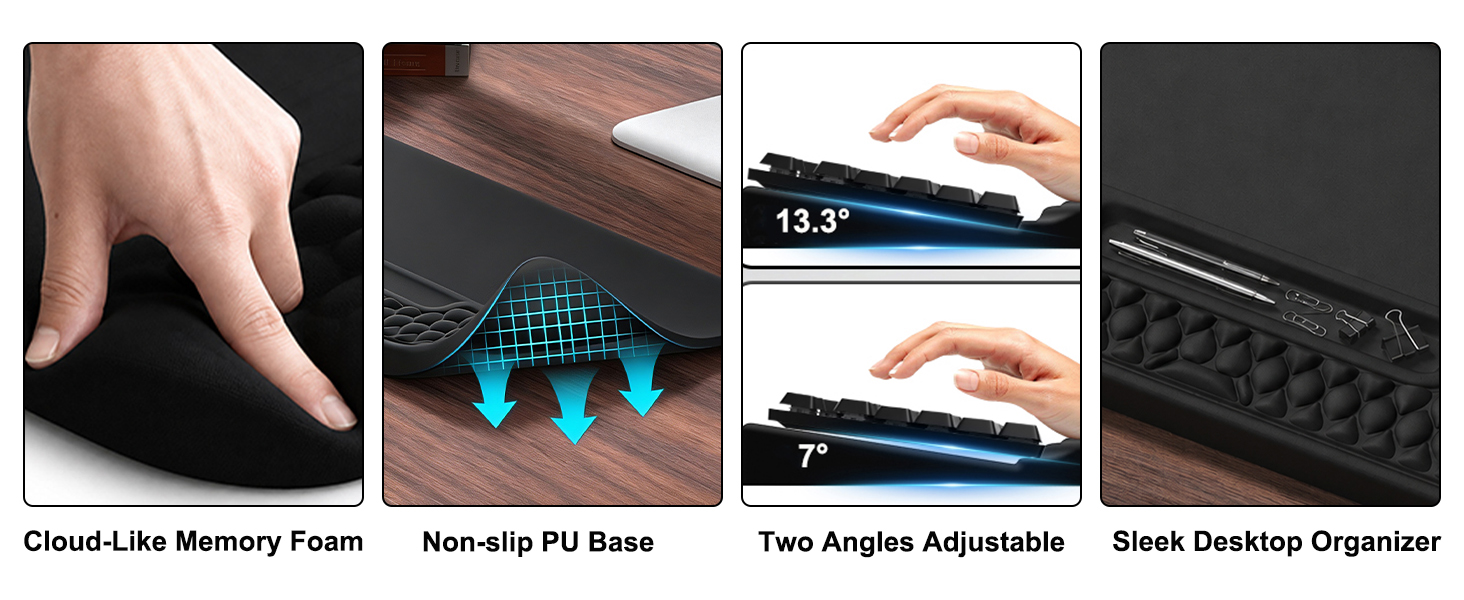Ergonomic Keyboard Wrist Rest