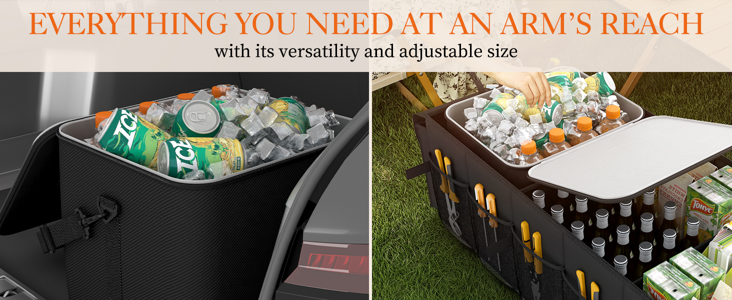 car trunk organizer
