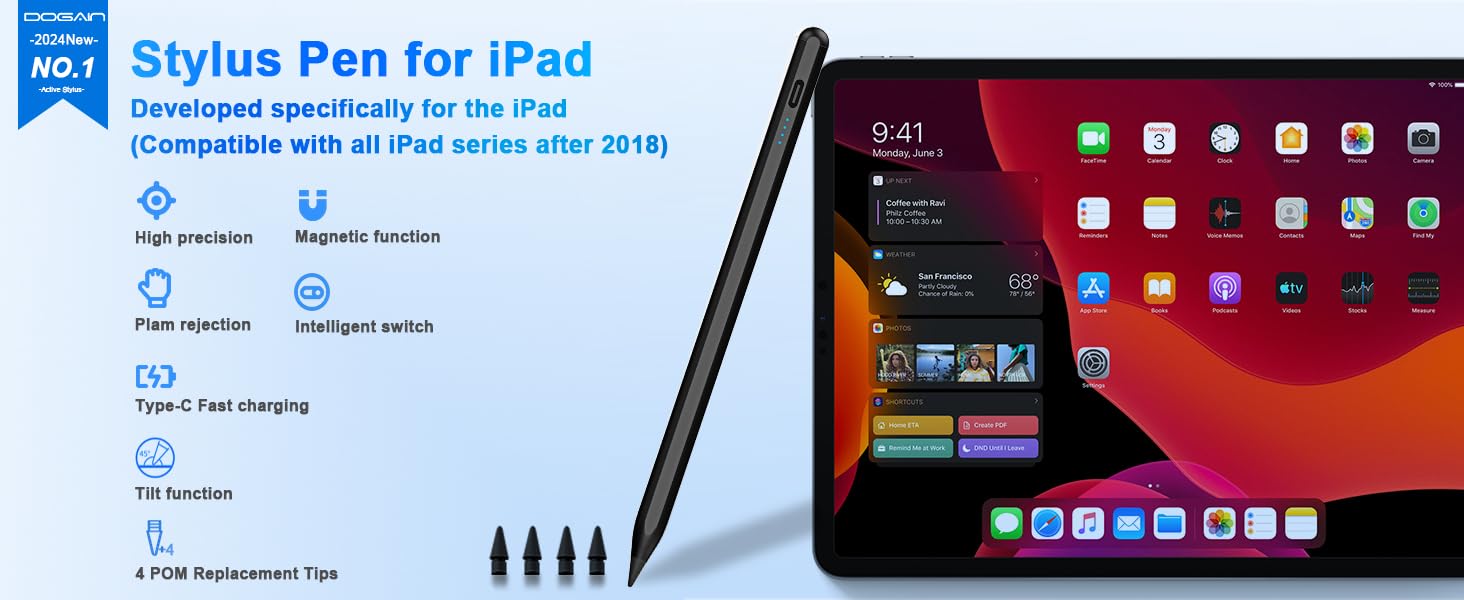 dogain stylus pen for ipad