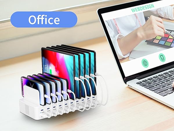 multiple charging station 