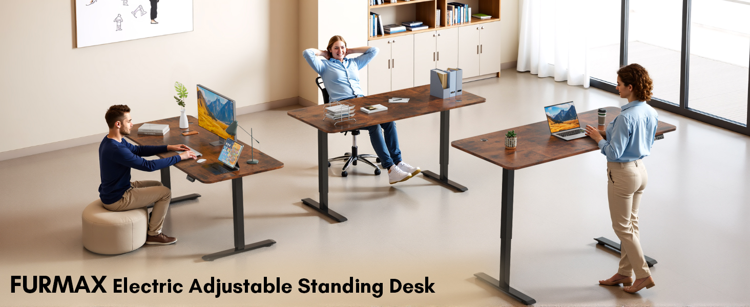 Electric Height Adjustable Standing Desk