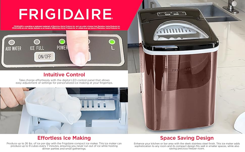 Frigidaire compact ice maker