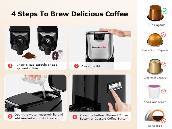 k cup coffee maker