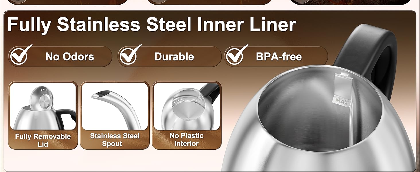 Fully Stainless Steel Inner Liner