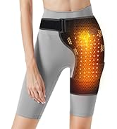 Yabuu Cordless Heated Hip Joint Support Bracket Heating Pad, Used to Relieve Sciatic Nerve and Wa...