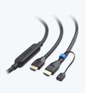Active 48Gbps Ultra HD 8K Long HDMI Cable 25 ft