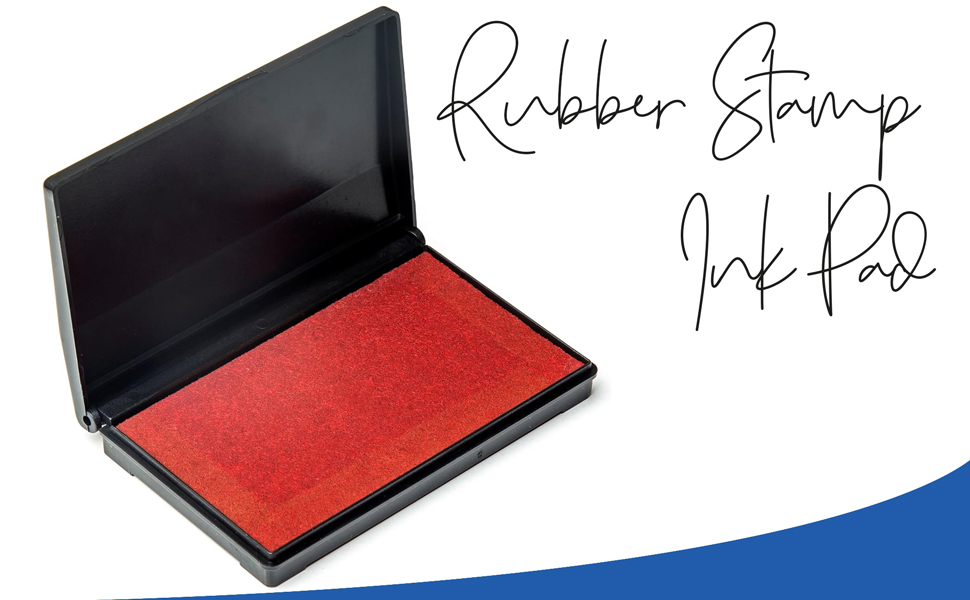 Quality Felt Pad Black Ink, Red Ink, Blue Ink