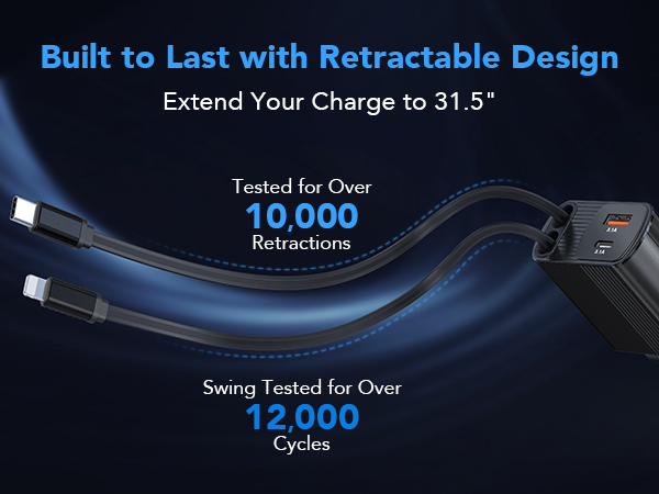 retractable car charger