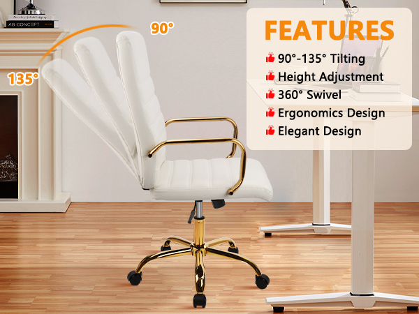 Comfy Computer Desk Accent Chairs