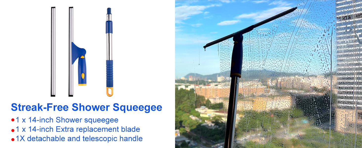 shower squeegee for tile