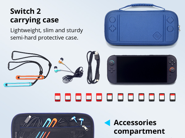 sisma carrying case for nintendo switch 2