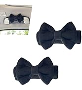 YAWUROU 2 PCS Car Inside Roof Handle Cover, Soft Bow Door Pull Handle Protector, Anti-Scratch Gra...