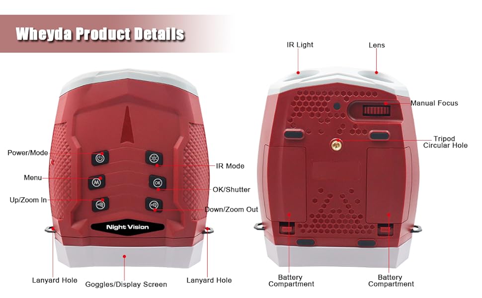night vision goggles for adults deer cameras with night vision camera binoculars for bird watching