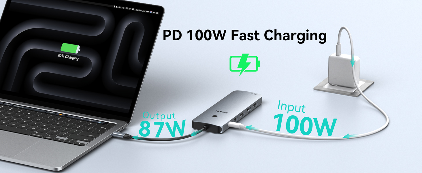 USB c hub 3 monitors