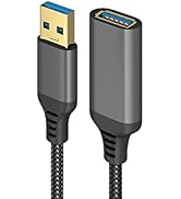 Tianle USB 3.0 Extension Cable, USB 3.0 A Male to A Female USB Extender Lead 5Gbps High Speed Dat...