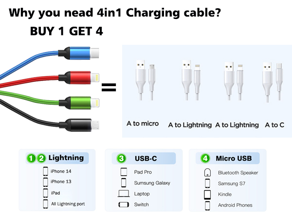 multi charging cord