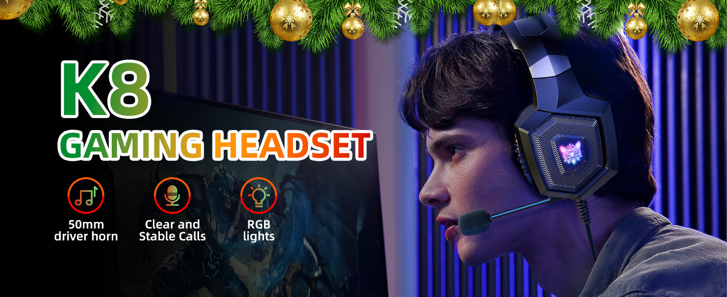 K8 Gaming Headset