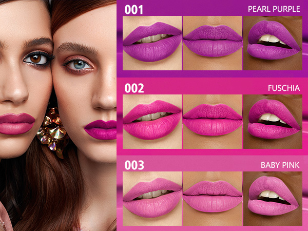 pink lipstick
