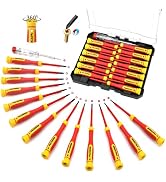 14-Piece Precision Screwdriver Set, Repair Tool Kit with Phillips, Torx and Slotted Screwdrivers,...