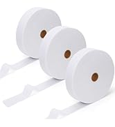 Tosnail 3 Pack 2 1/4 Inch Jelly Roll Batting Strips for Rugs, Total 150 Yards Polyester Blend Jel...