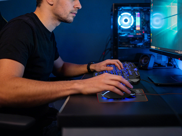 keyboard and mouse gaming combo led keyboard and mouse