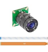 Arducam IMX477 Pi HQ Camera for Raspberry Pi 5, Comes with a 1/2.3” 6mm Focal Length CS Lens, Wid...