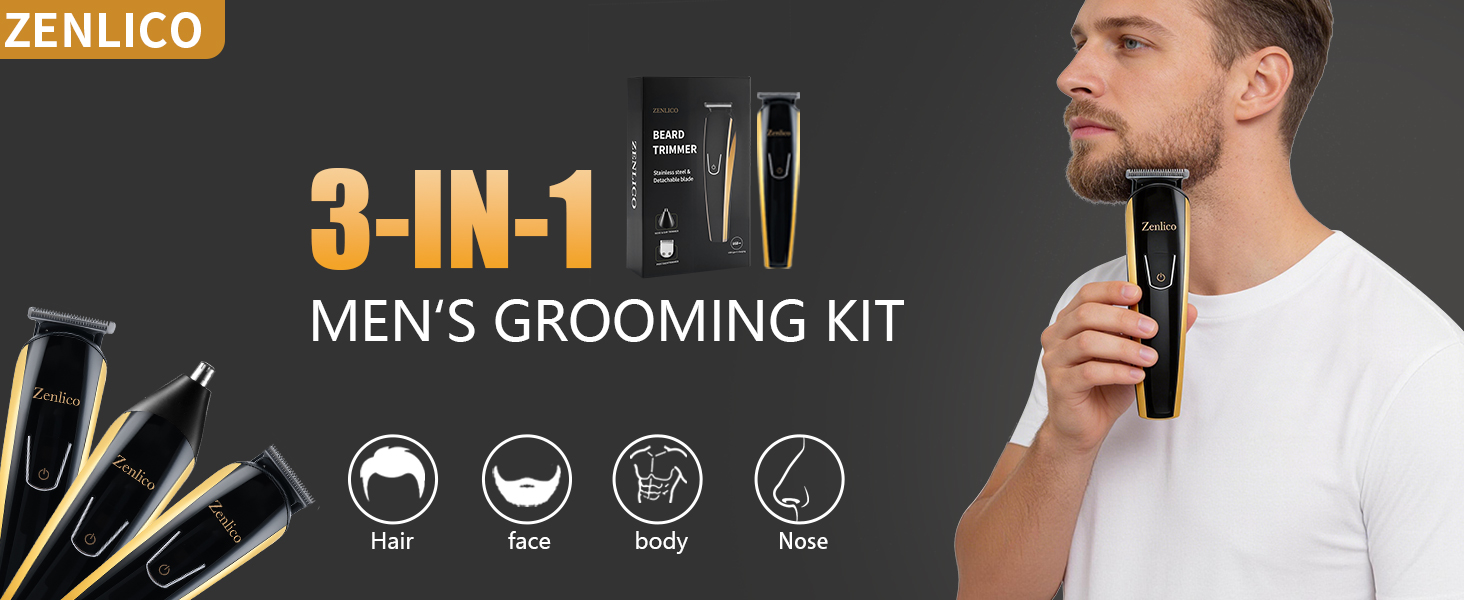 Beard Trimmer for Men