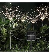 iFalarila 8 Modes Solar Garden Lights with 1200mAH Solar Panels, 480 LED Fairy Lights - Waterproo...
