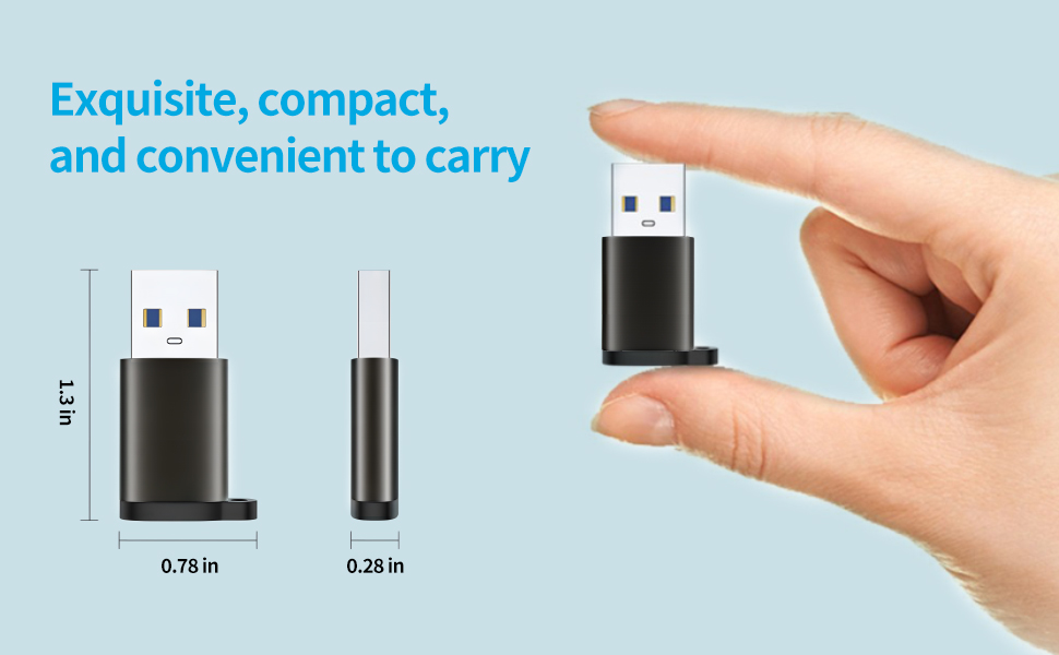 USB to USB C 3.0 Adapter