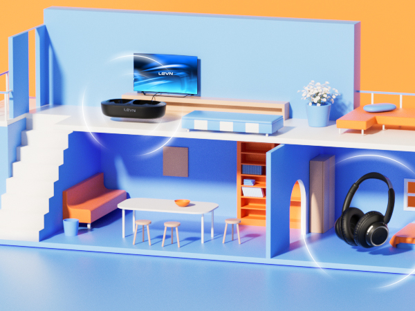 Headphones for tv let you move around your home freely