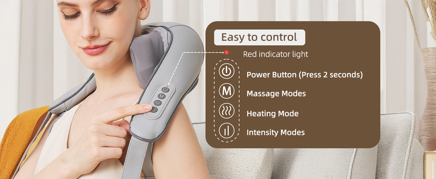 neck massager with heat