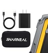 Sharmeal 7000A Car Battery Jump Starter, 12000mAh Car Jumper Starter Battery Pack for Up to All G...