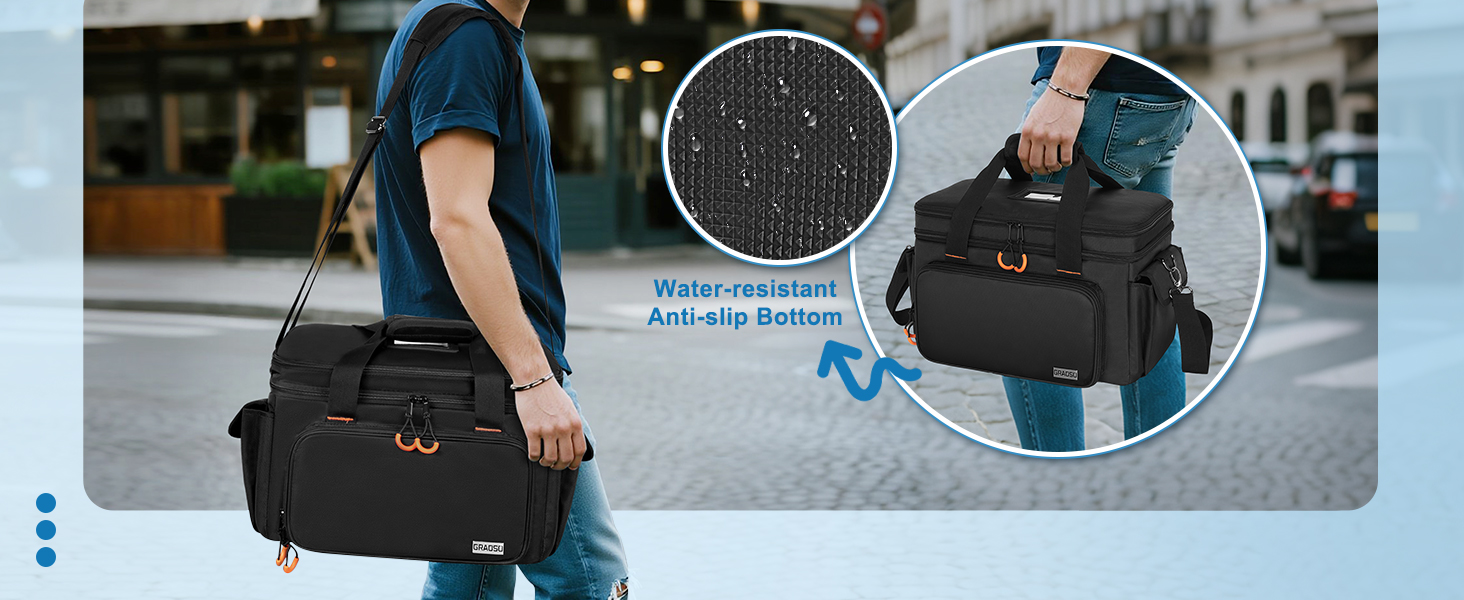 Padded Mixer Carry Bag Compatible with Behringer X-AIR Series Mixers XR12, XR16, XR18